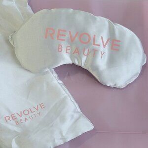 New Revolve Beauty Sleep Mask (2), Headband, & Case